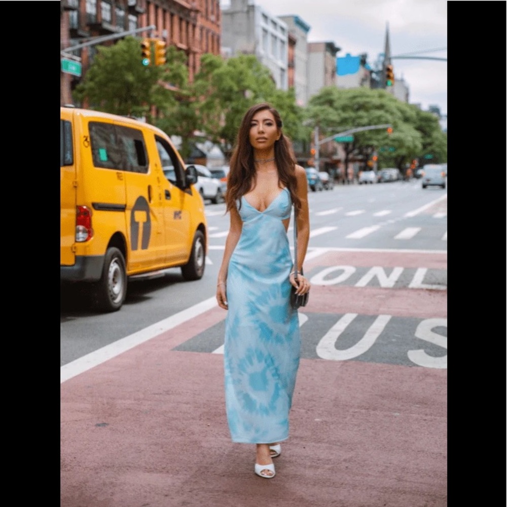 TIE DYE MIDI DRESS (WEEKEND SALE) - Picture 4 of 10